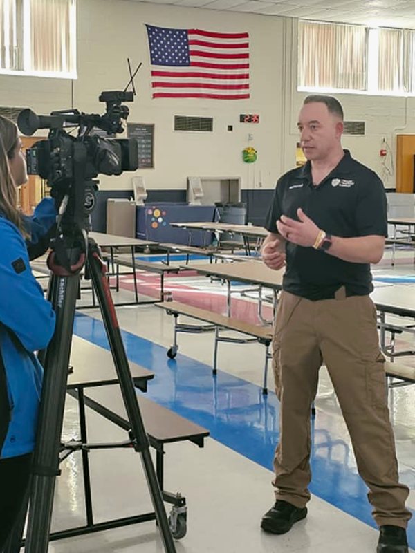 Joshua Chiarini, Director of MILTAC-CIR Programs, interviewed on camera